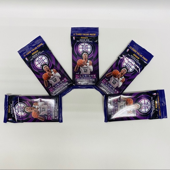 Other - 5 2019-20 Panini Illusions Basketball Cello Pack